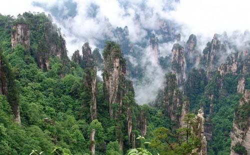 張家界旅游攻略  張家界國家森林公園旅游