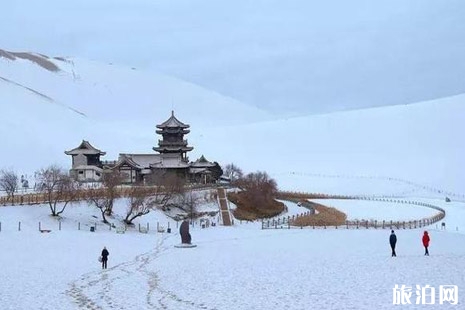 2018敦煌下雪了嗎 敦煌雪景推薦