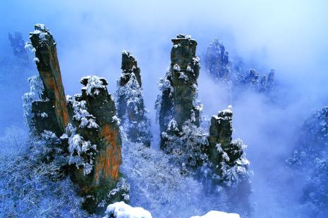 張家界下雪會封山嗎 張家界什么時候下雪 冬天去張家界怎么玩