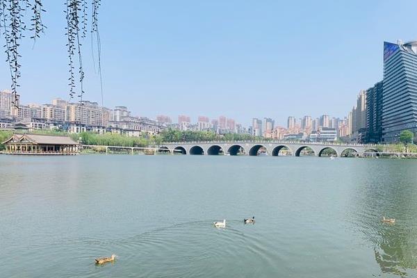 西安曲江池遺址公園